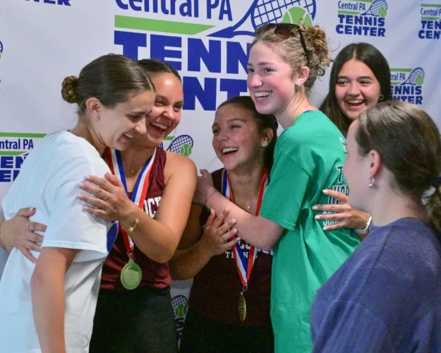 Loyalsock's Crawford sisters win District 4 doubles gold in tennis